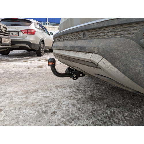 Фаркоп Лидер Плюс для Volkswagen Taos 2021- Арт. V129-A