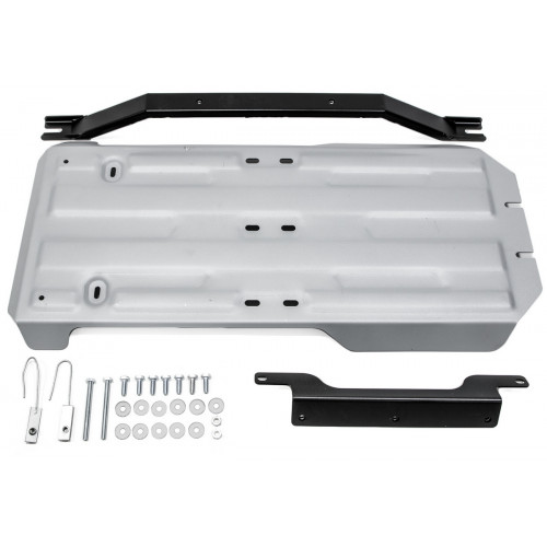 Защита КПП, Раздаточной коробки Rival для Toyota Land Cruiser Prado 2009-2013 IV 150, Алюминий 3 мм - Арт. 333.5785.1