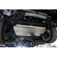 Защита Картера двигателя, КПП ТСС для Toyota Camry 2011-2018 (XV50), Алюминий 4 мм - Арт. ZKTCC00013